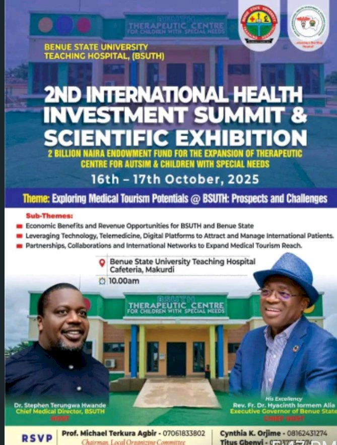 BSUTH Set For International Summit, To Launch N2 Billion Fund For Autism And Special Needs Care
